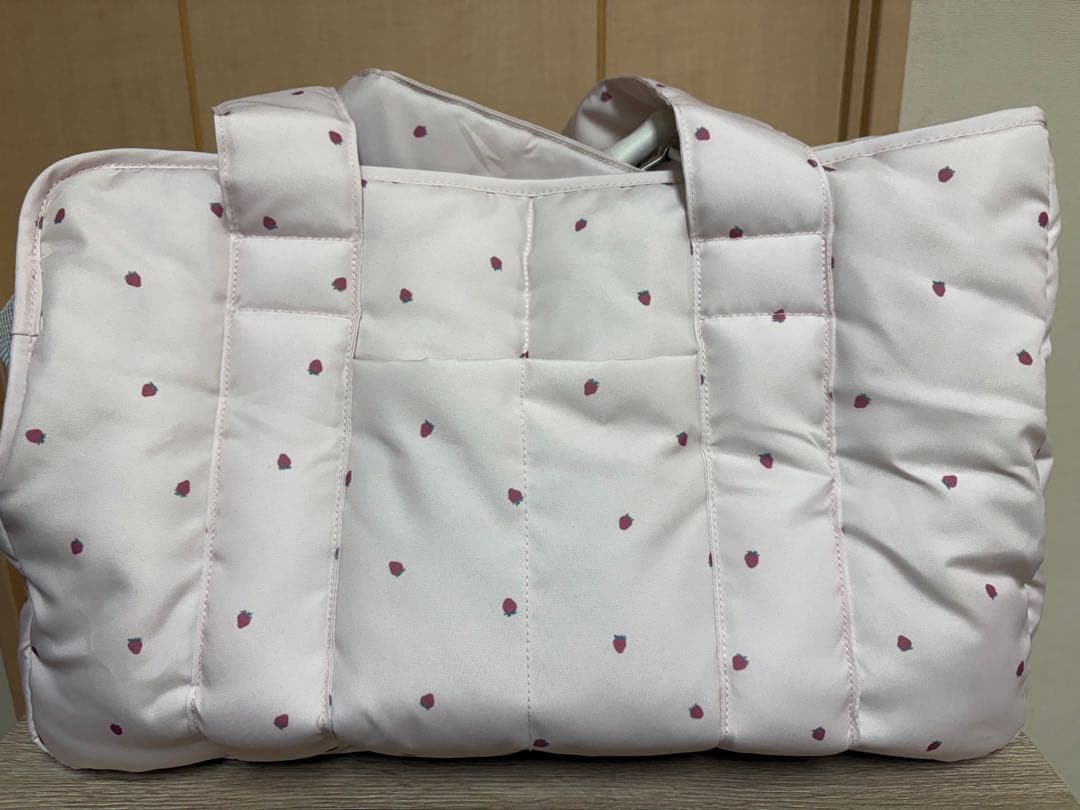 N gelato pique ストロベリーキャリーバッグ