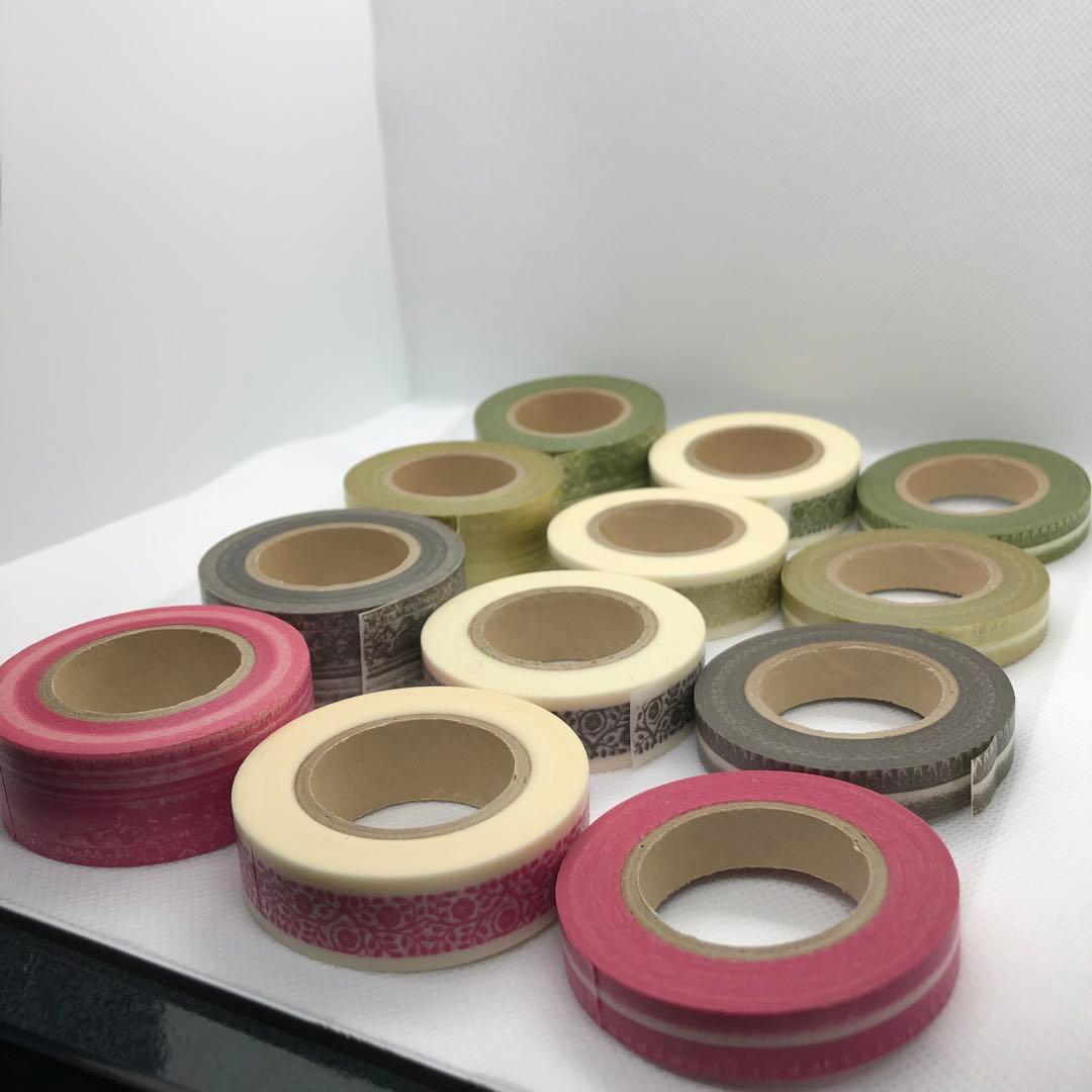 marks 装飾的な模様のマスキングテープ　18点