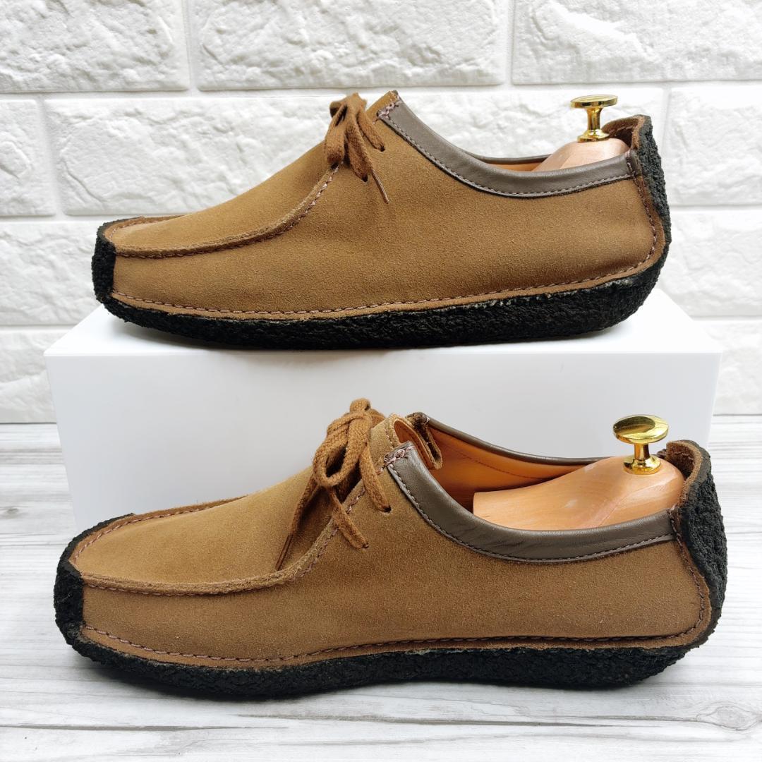 クラークス　オリジナルズ ナタリー スウェード ベージュ UK8