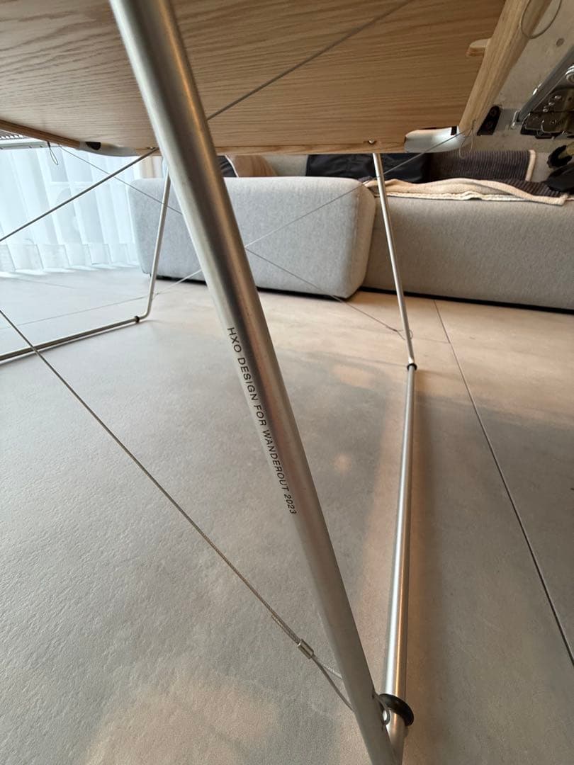 hxo design× wanderoutモジュラーテーブル