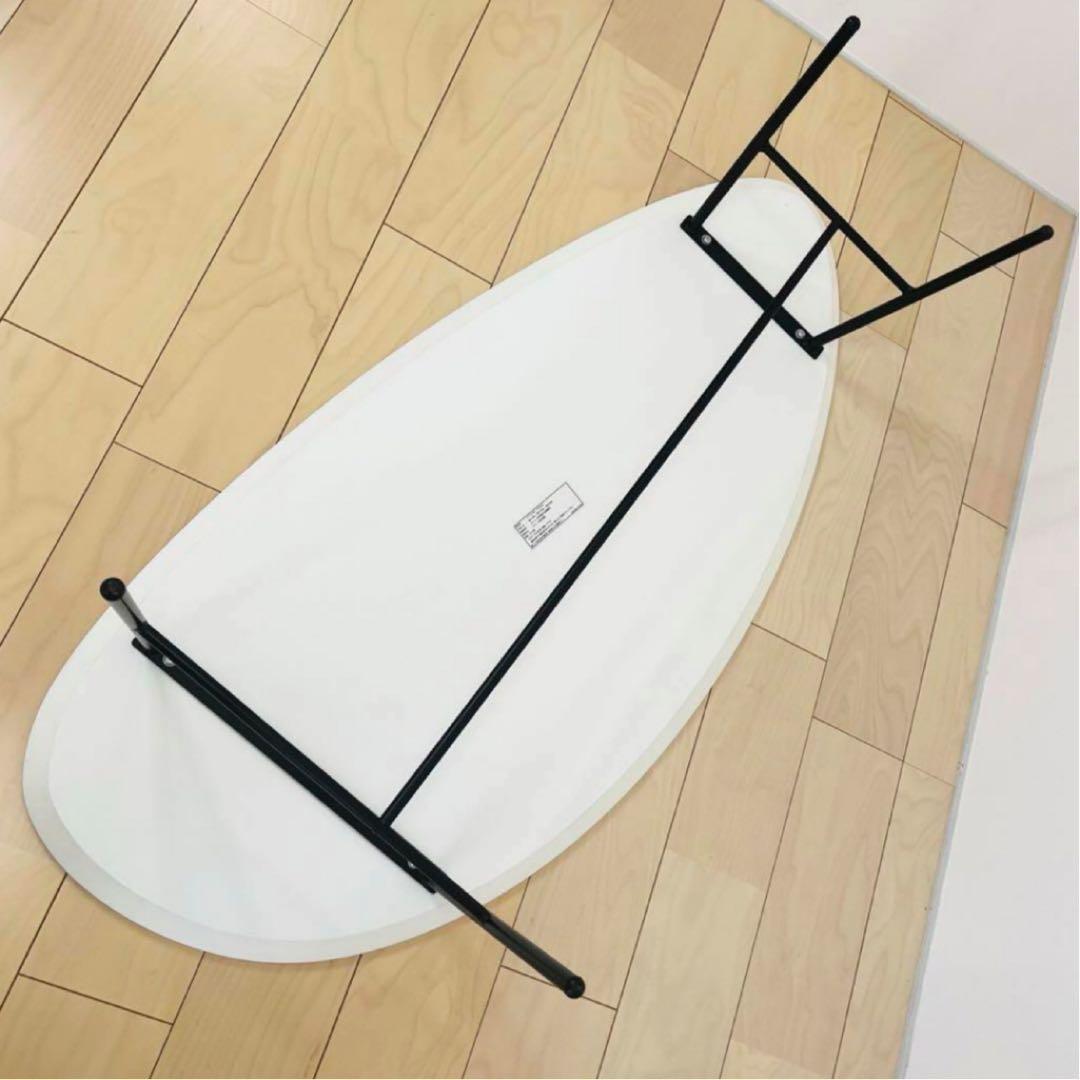 【希少品】関家具　マリコ　センターテーブル　ホワイト　リビングテーブル　送料込み