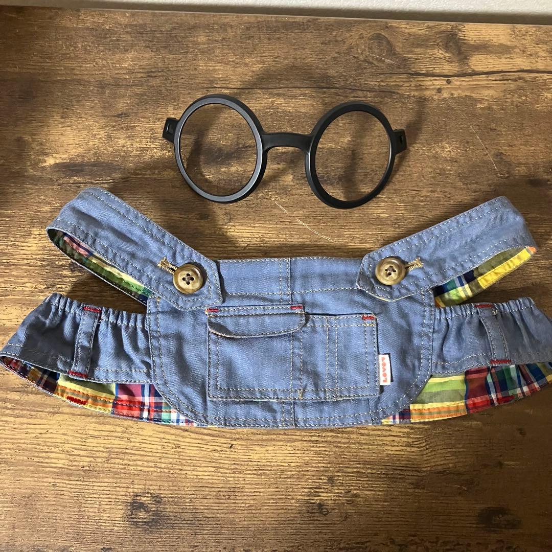 【まとめ売り】 LOVOT ●ベースウェア2着 ●オーバーオール ●メガネ　一式