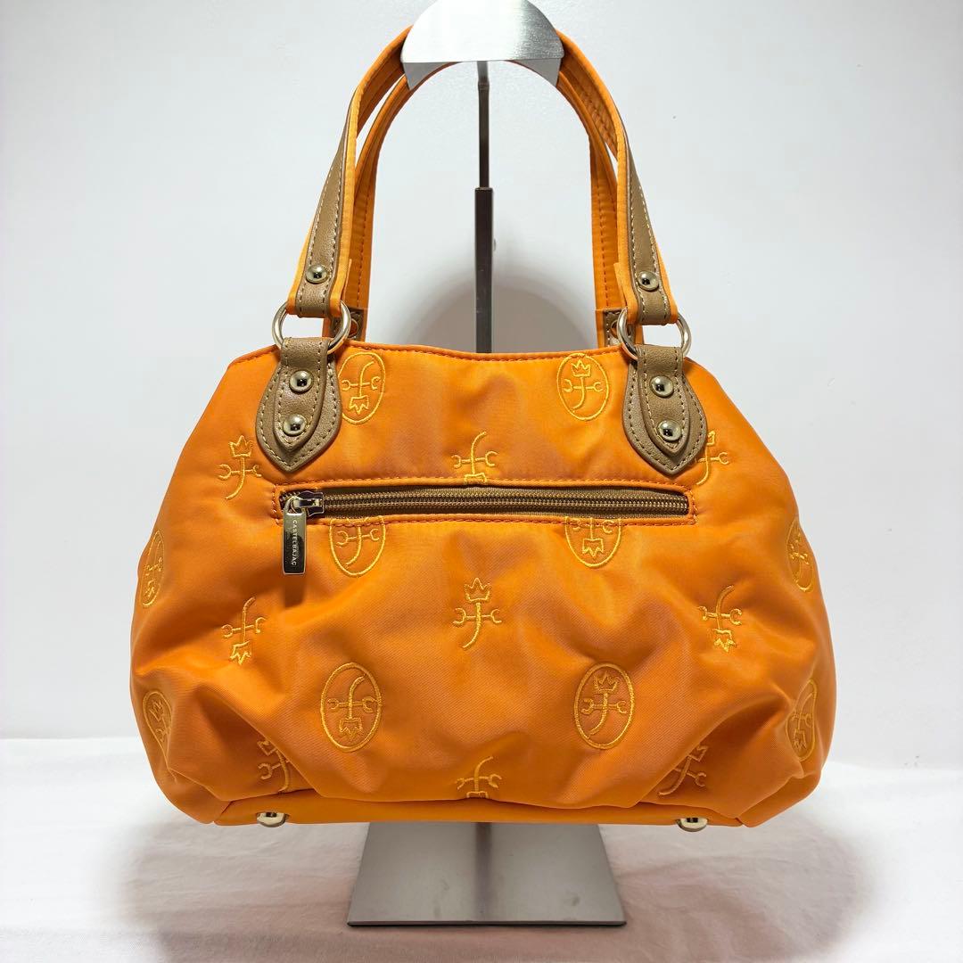 【新品】カステルバジャック　2wayバッグ　ナイロンバッグ　オレンジ