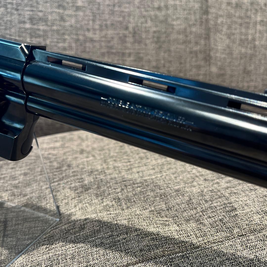 マルシン アナコンダ 6インチ WディープブラックABS 木製グリップ