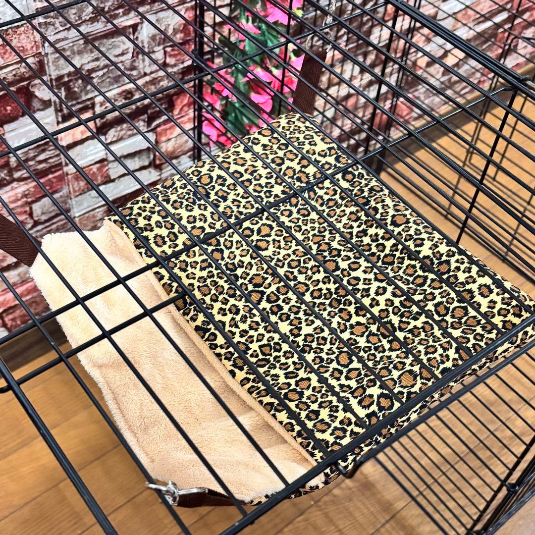 【766】小動物用シングルハンモック・お布団付き【30×30】【35×35】