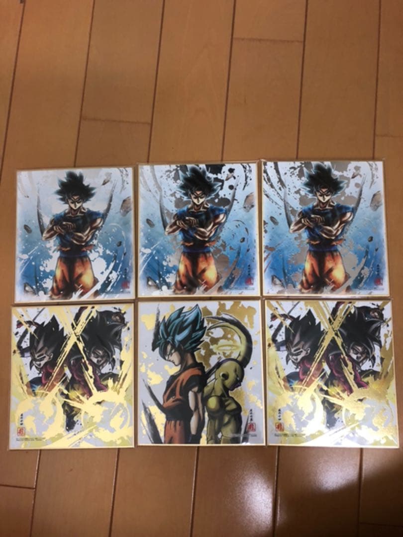 ドラゴンボール 色紙アート