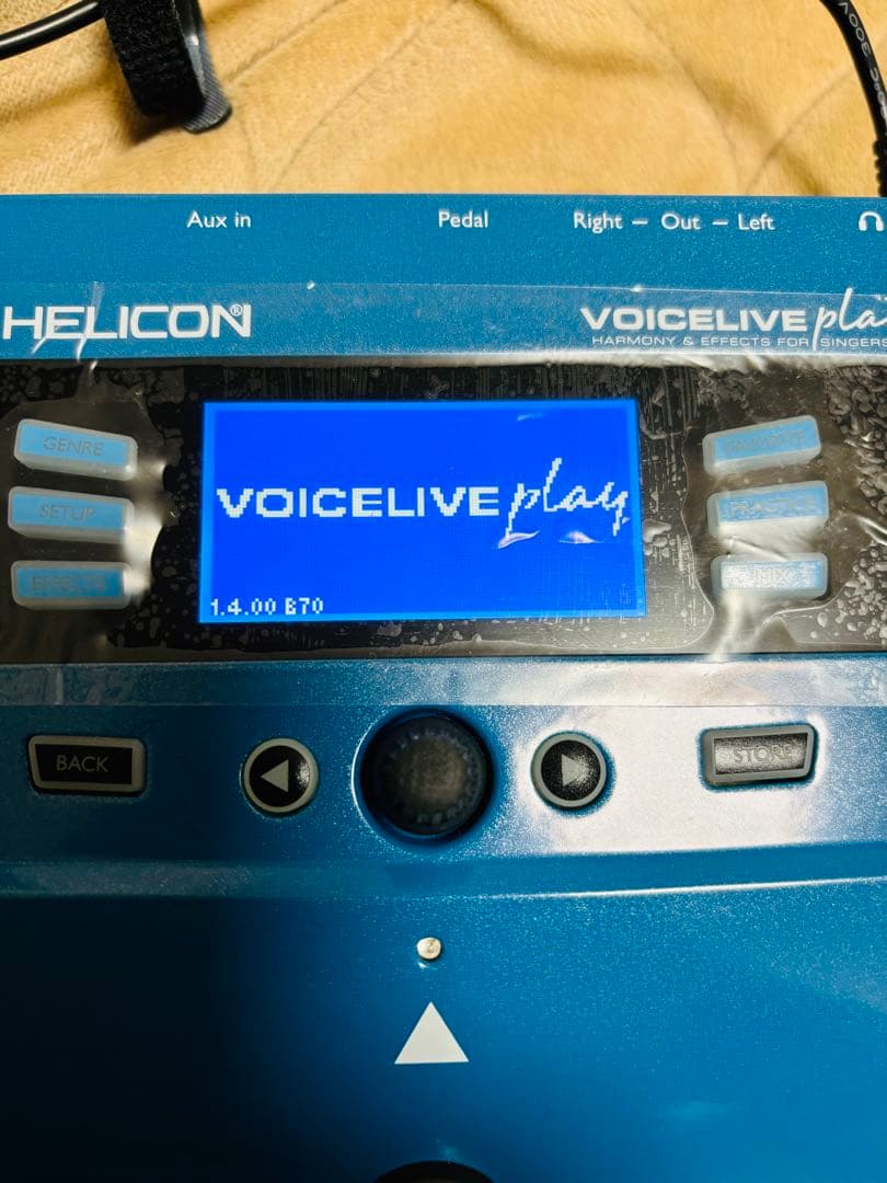 百合　TC-Helicon VoiceLive Play ボイスエフェクト