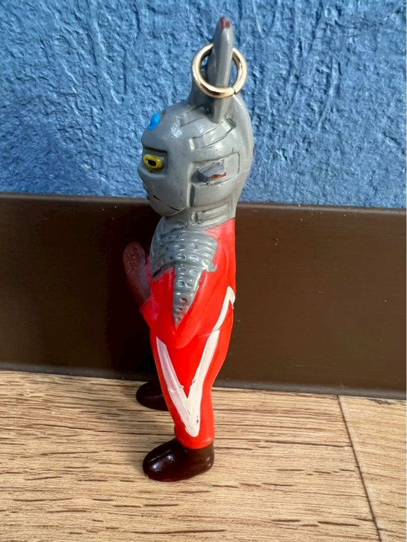 昭和レトロ ウルトラマン ミニソフビ キーホルダー 当時物 フィギュア