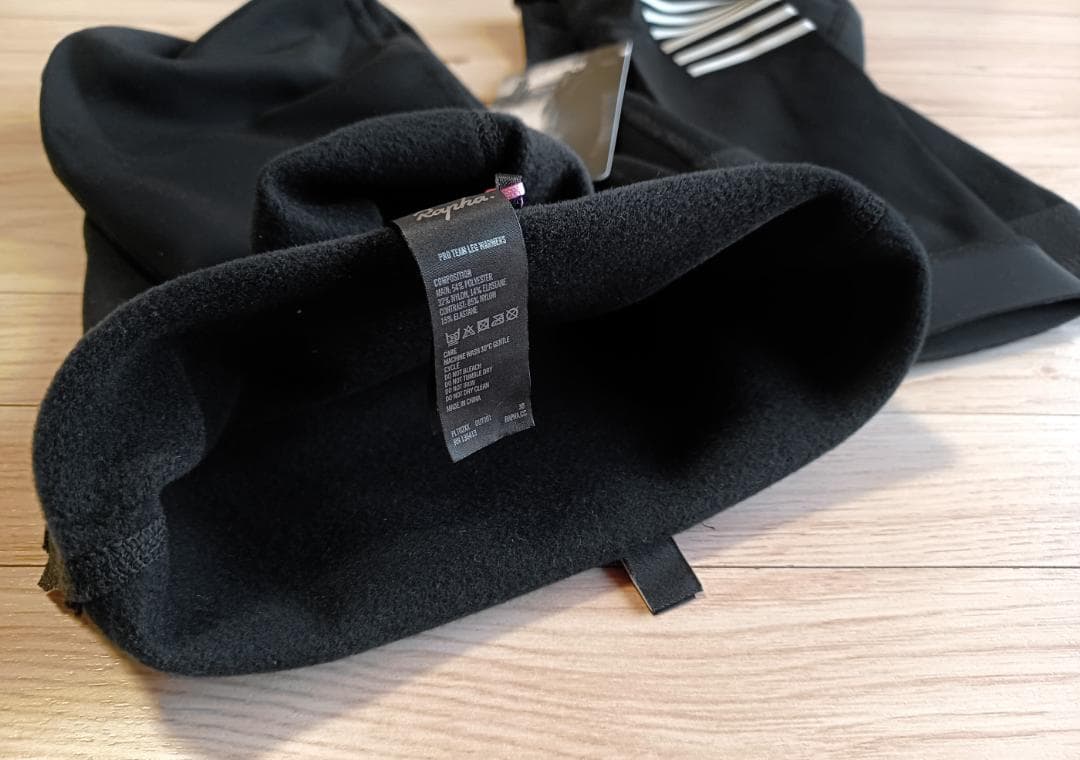 新品 Rapha プロチーム レッグウォーマー M ブラック / ラファ