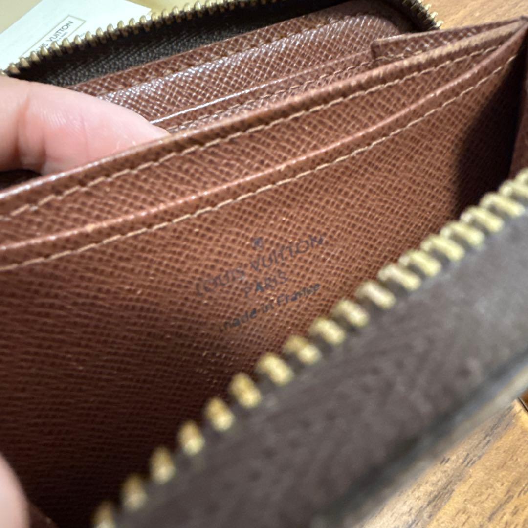 【超美品】ルイヴィトン モノグラム ジッピーパース M60067