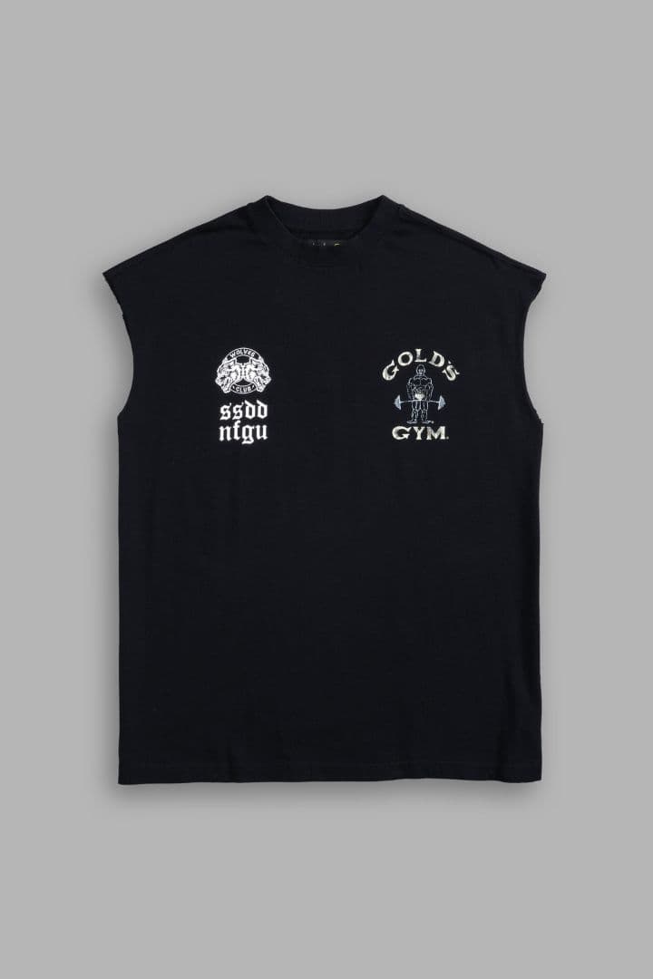 w*d様 ダルクスポーツ　ゴールドジム　タンクトップ　M