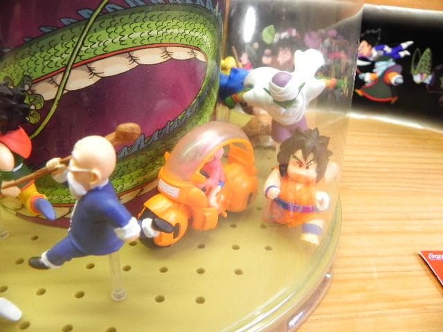 ドラゴンボール コミックス背表紙フィギュア12体フルコンプ *非売品ケース付き