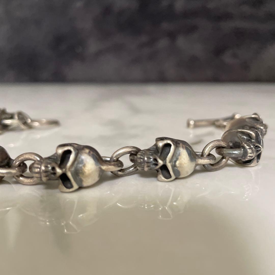 最終値下げ♥スカル・ブレスレット・シルバー925・950♥