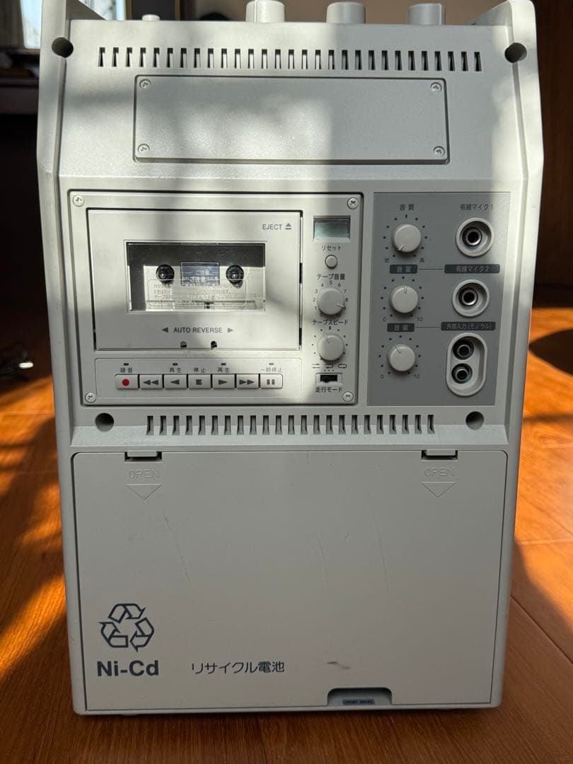 TOA ワイヤレスアンプ WA-1812C カセット付【チューナー２波実装】