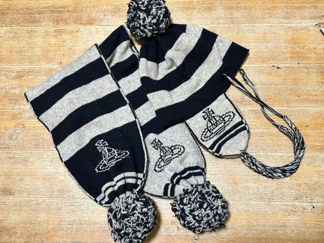Vivienne Westwood ニット帽 マフラー