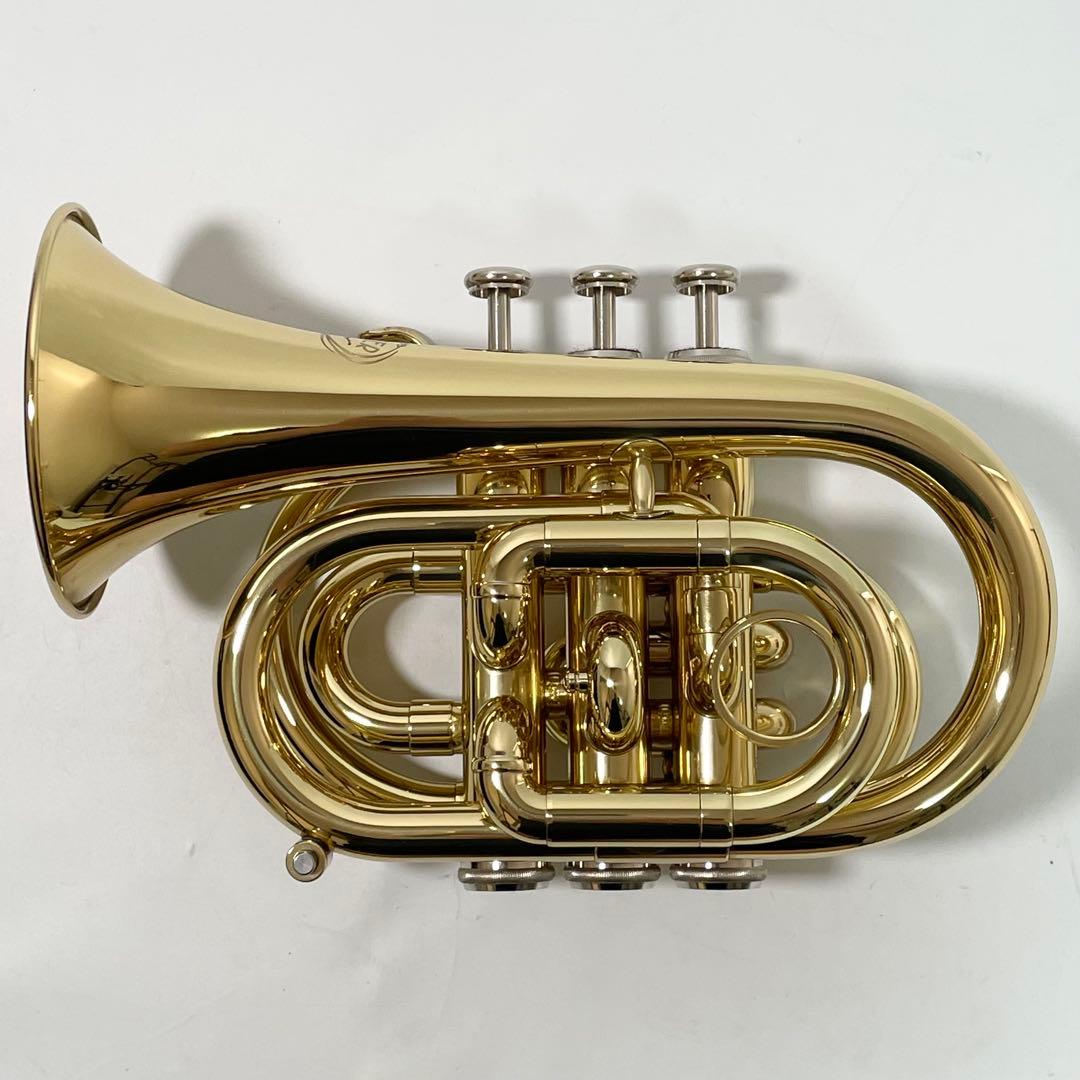 【美品】JUPITER ポケットトランペット JPT-416 ハードケース付き