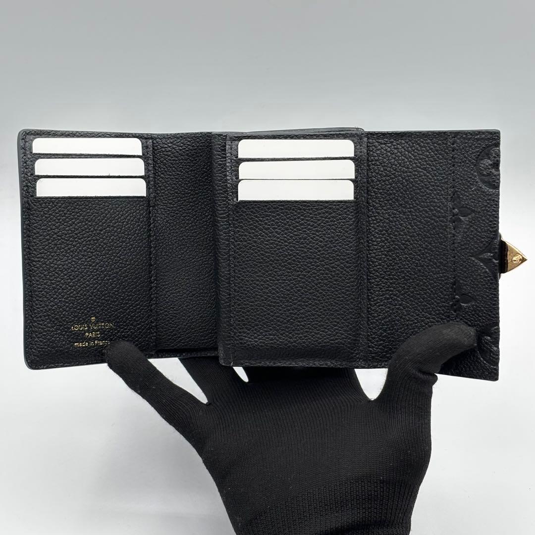 KY様 極美品 箱袋付属 ルイヴィトン アンプラント メティス 三つ折り財布