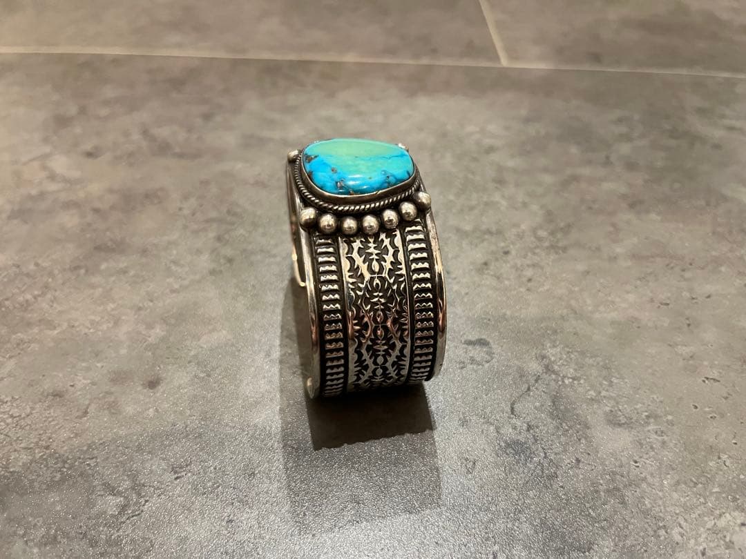 NAVAJOサンシャインリーブス ターコイズ バングル