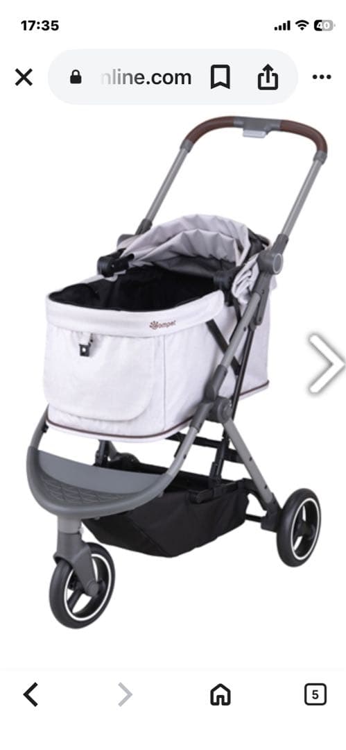 新品☆Compet コムペット ルルティル ペットカート