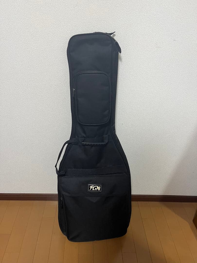 し*お様 JST-6M/BK フジゲン エレキギター　ソフトケース付き　おまけ付