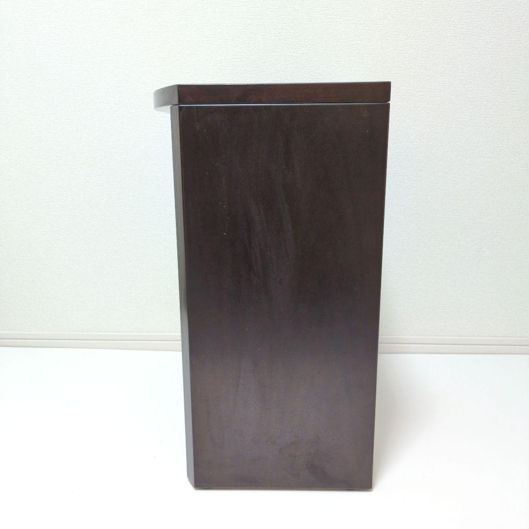 【送料込み・良品】アルフレックス PORTOベッドサイドテーブル ダークブラウン