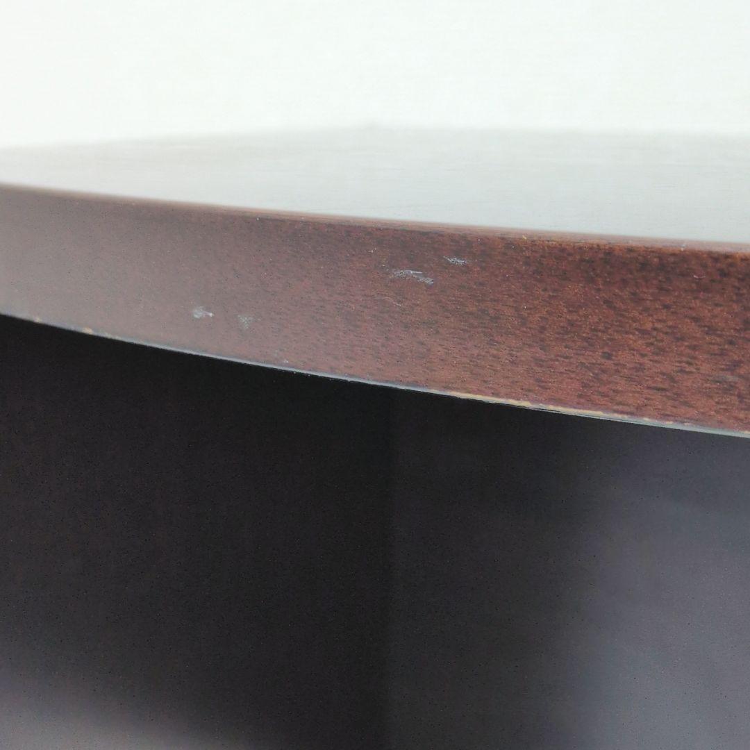 【送料込み・良品】アルフレックス PORTOベッドサイドテーブル ダークブラウン