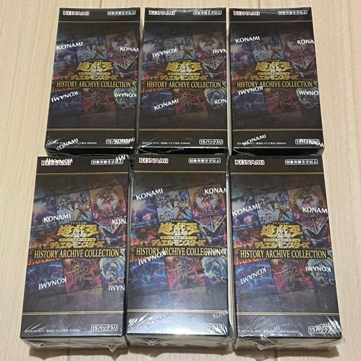 ヒストリーアーカイブコレクション　シュリンク付き　6BOX