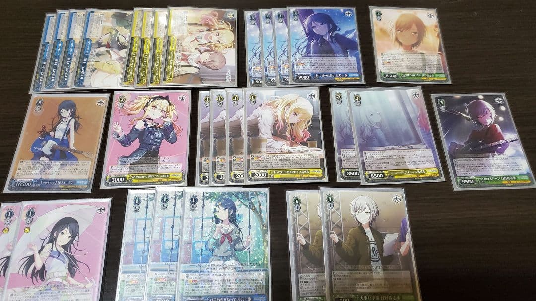 ヴァイスシュヴァルツ　プロセカデッキ2種類+その他デッキパーツセット