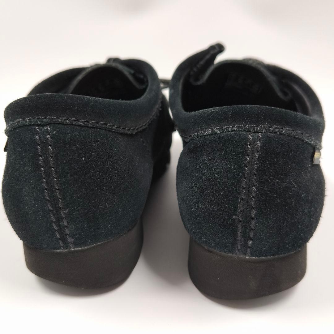 【Clarks】ワラビー スエード ゴアテックス 26 ブラック ビブラムソール