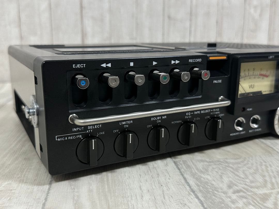 動作品SONY ソニーカセットデッキ　TC-3000SD 昭和レトロ 元箱付き