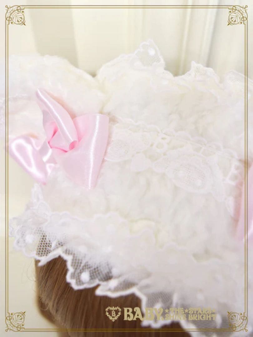 【新品】BABY くみゃちゃんのふわふわくみゃみみファーカチューシャ