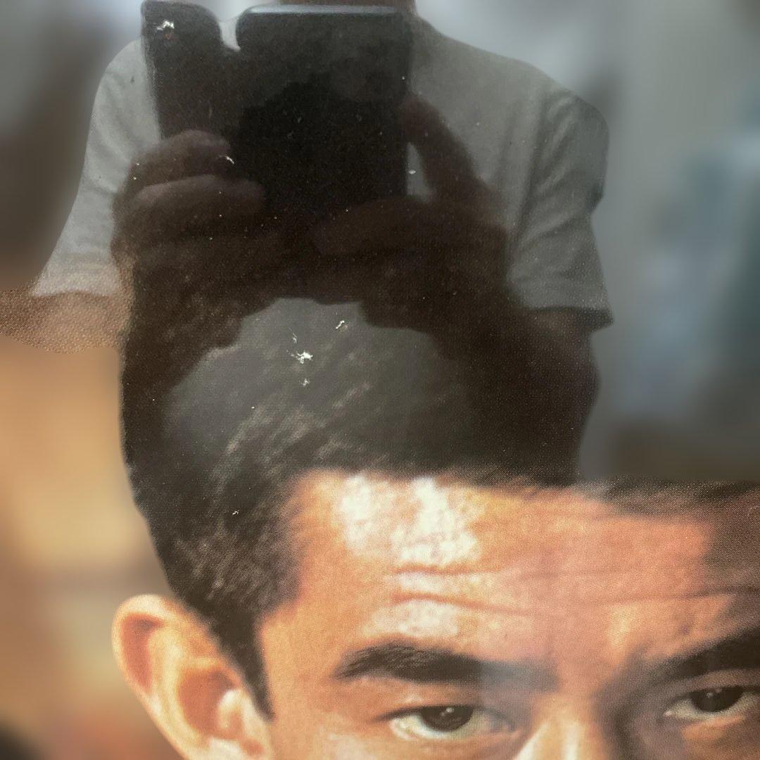 高倉健さん「任侠の世界」超大型木製パネルポスター700✖️960 綺麗です