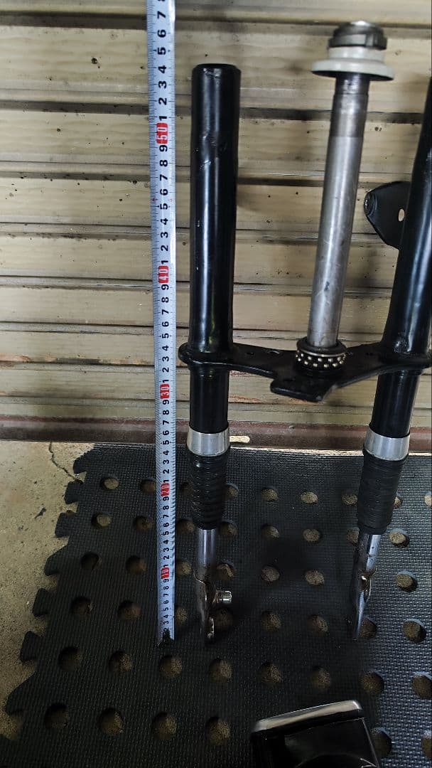 ダックス　フロントフォーク　カブトフェンダー　ホンダ純正　2型