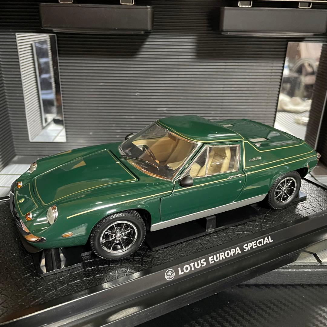 絶版未展示品　京商 1/18 ロータス ヨーロッパ スペシャル グリーン