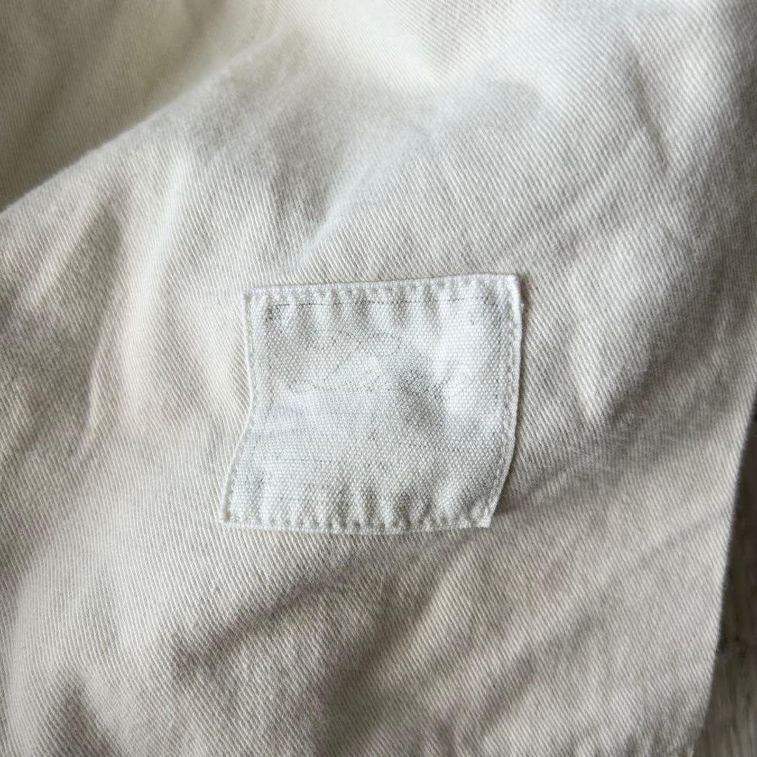 ジャーナルスタンダードラックス ビッグチノ チノパン M ベージュ ダメージ加工