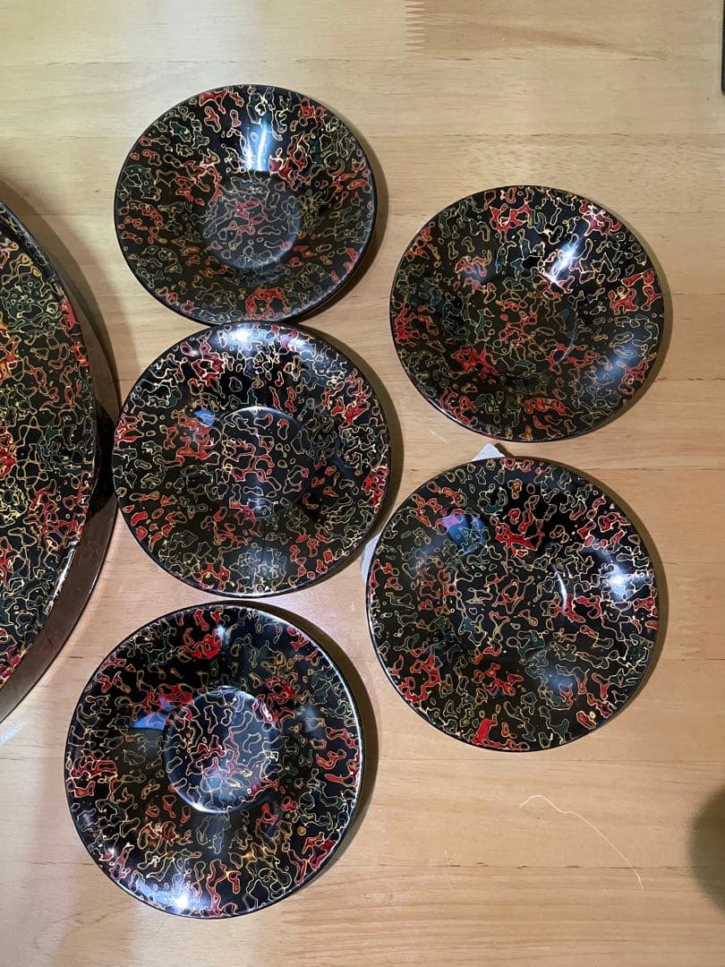 津軽塗　漆器 茶道具