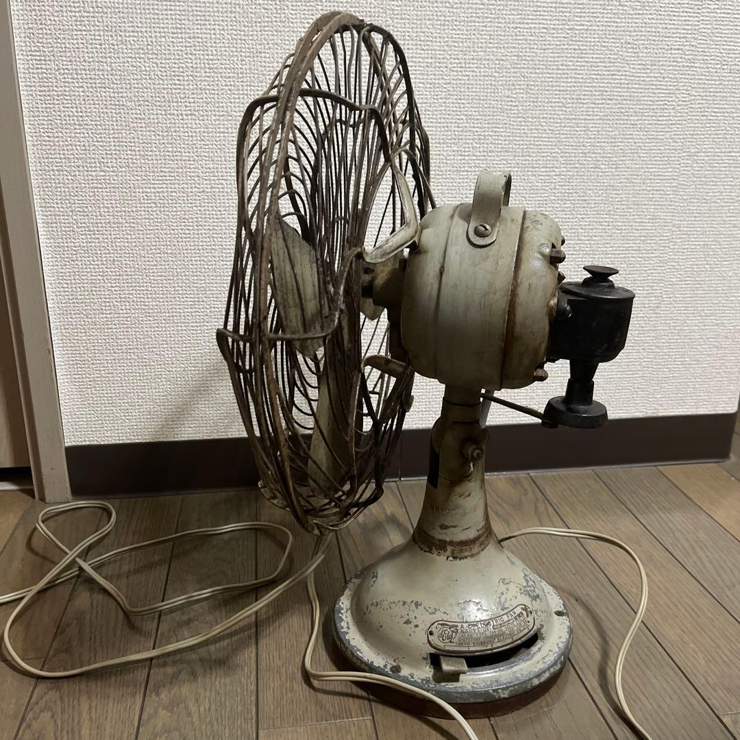 レトロ　芝浦製作所　扇風機