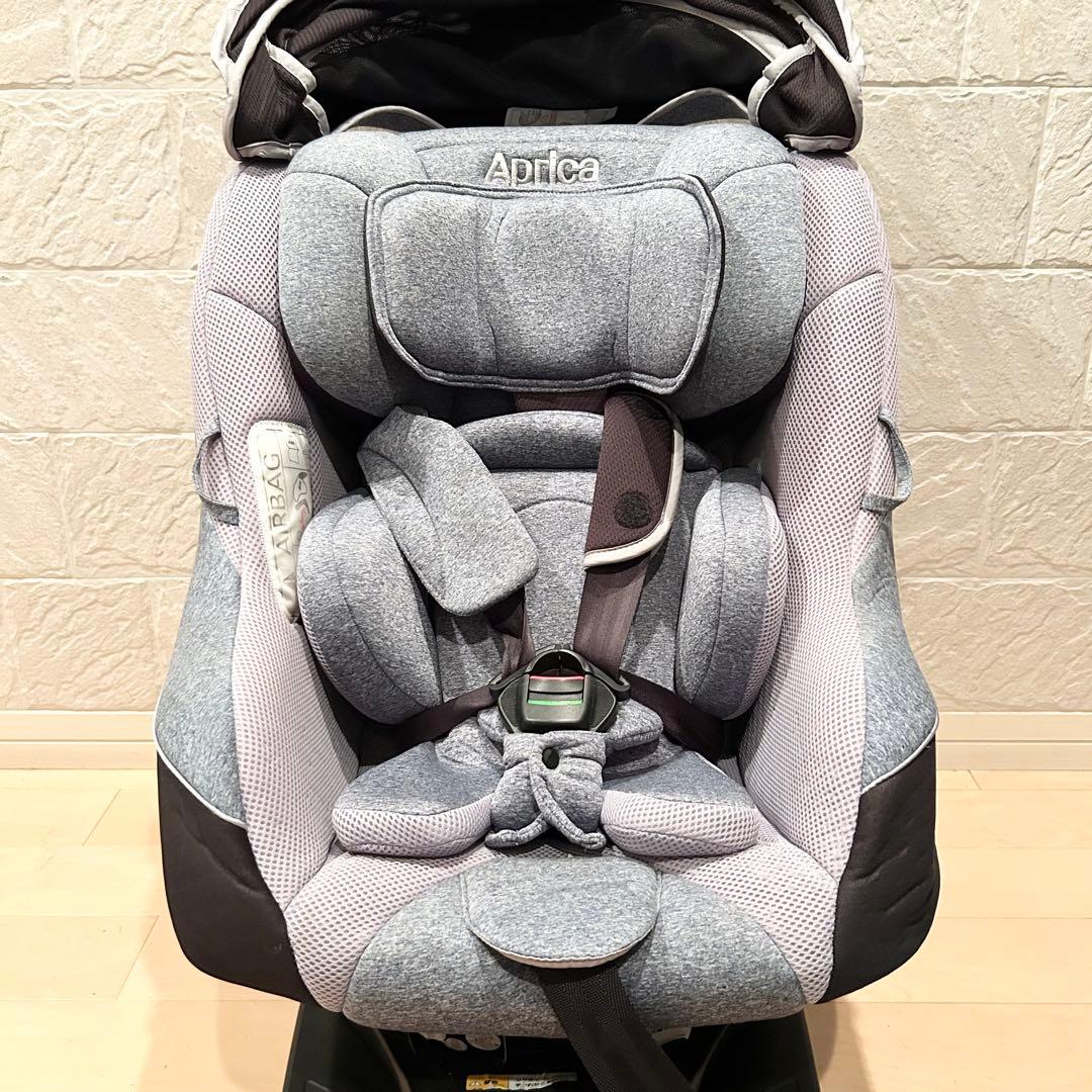 【美品】Aprica クルリラAC ISOFIX /シートベルト対応