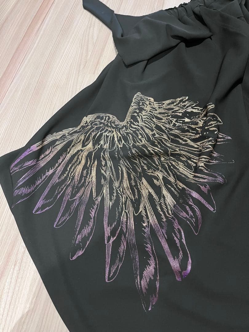 パンツ h.NAOTO Feather Drape Sarrouel Pants