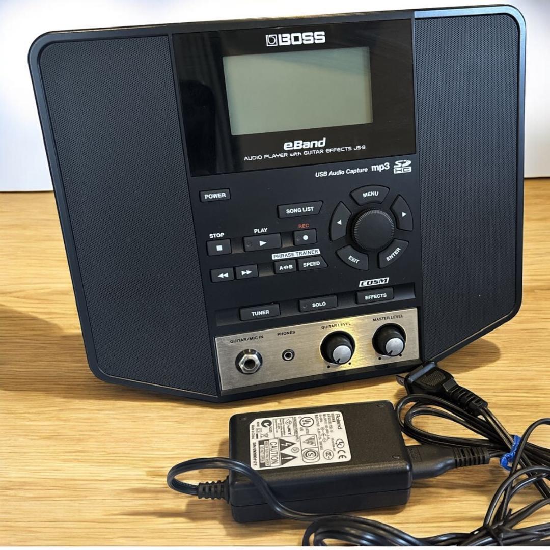 【美品】BOSS eBand JS-8 エフェクター　電源ケーブル，取説付