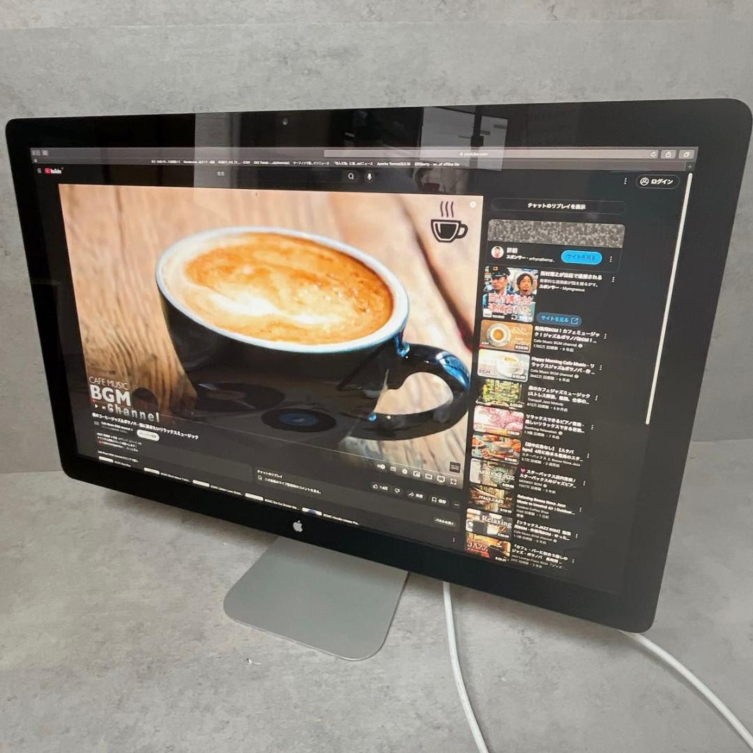 ディスプレイ・モニター本体 Apple Thunderbolt Display A1407 MC914J