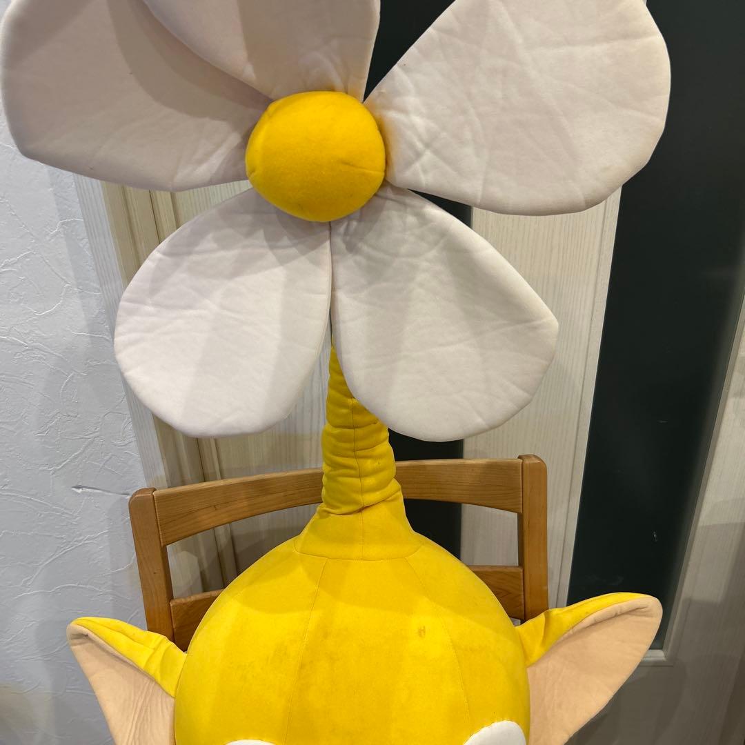 レア　ピクミン　巨大ぬいぐるみ　黄ピクミン　2001年　オオイケ　任天堂