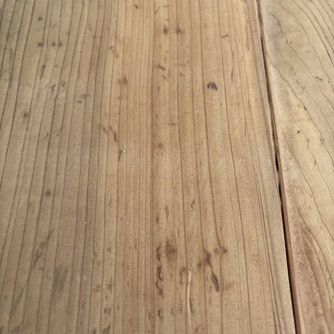 古家具　木製ガラス扉キャビネット 3段棚付き