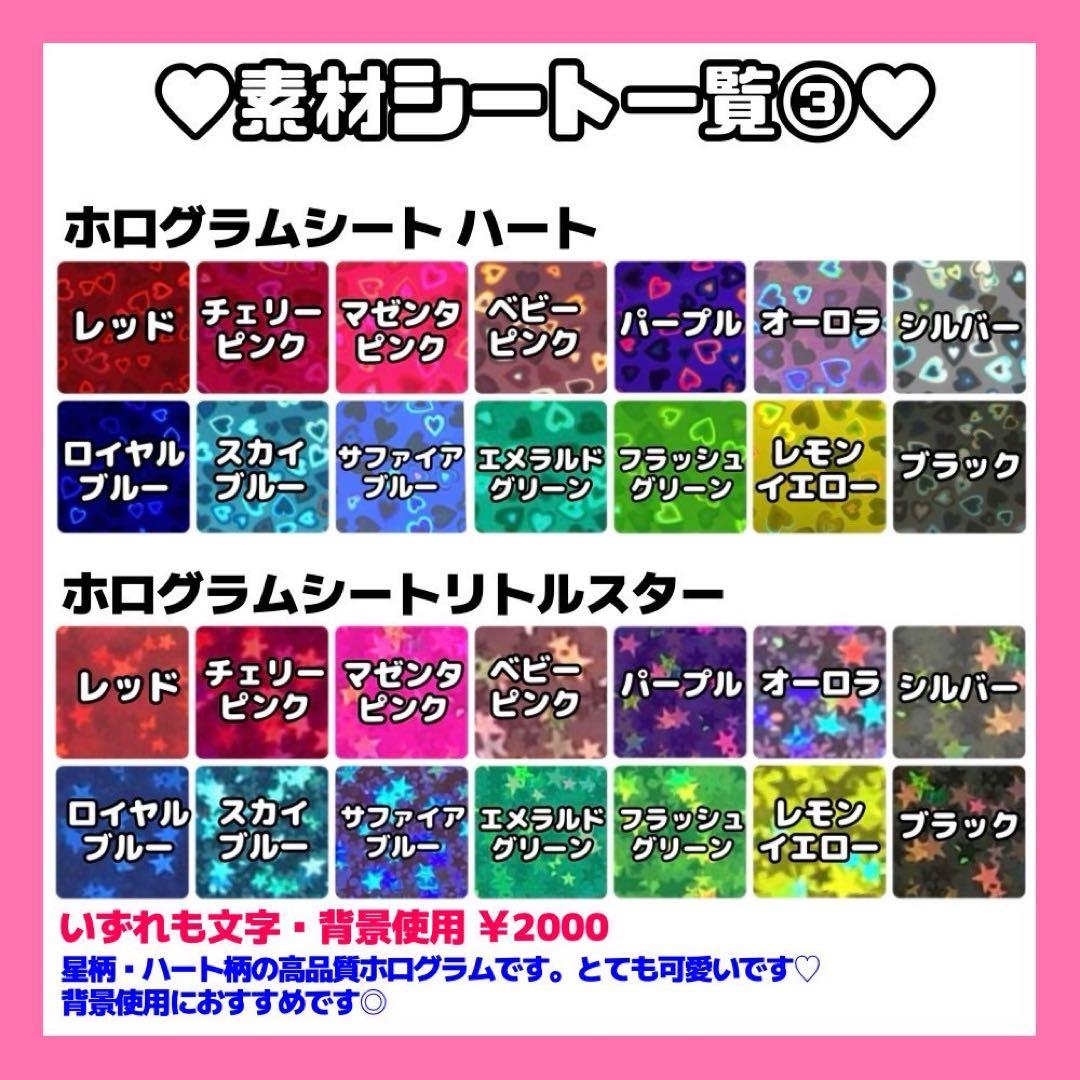 【必着日：無し】☆☆☆様 オーダーページ B4