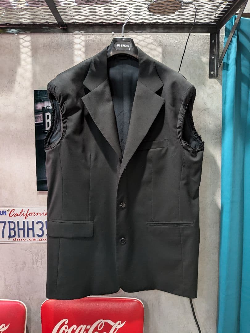 スーツ RafSimons Blazer with elastic in sleeves