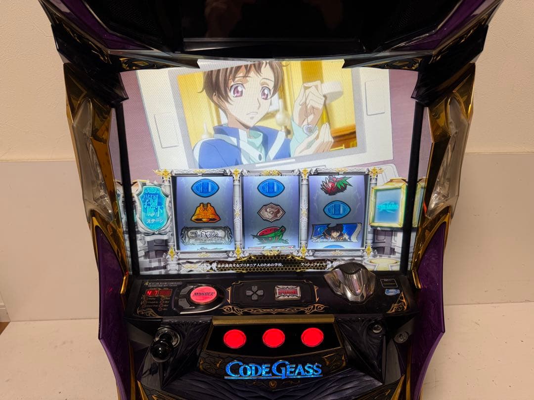 パチスロ 実機 コードギアス 反逆のルルーシュ R2 ZX