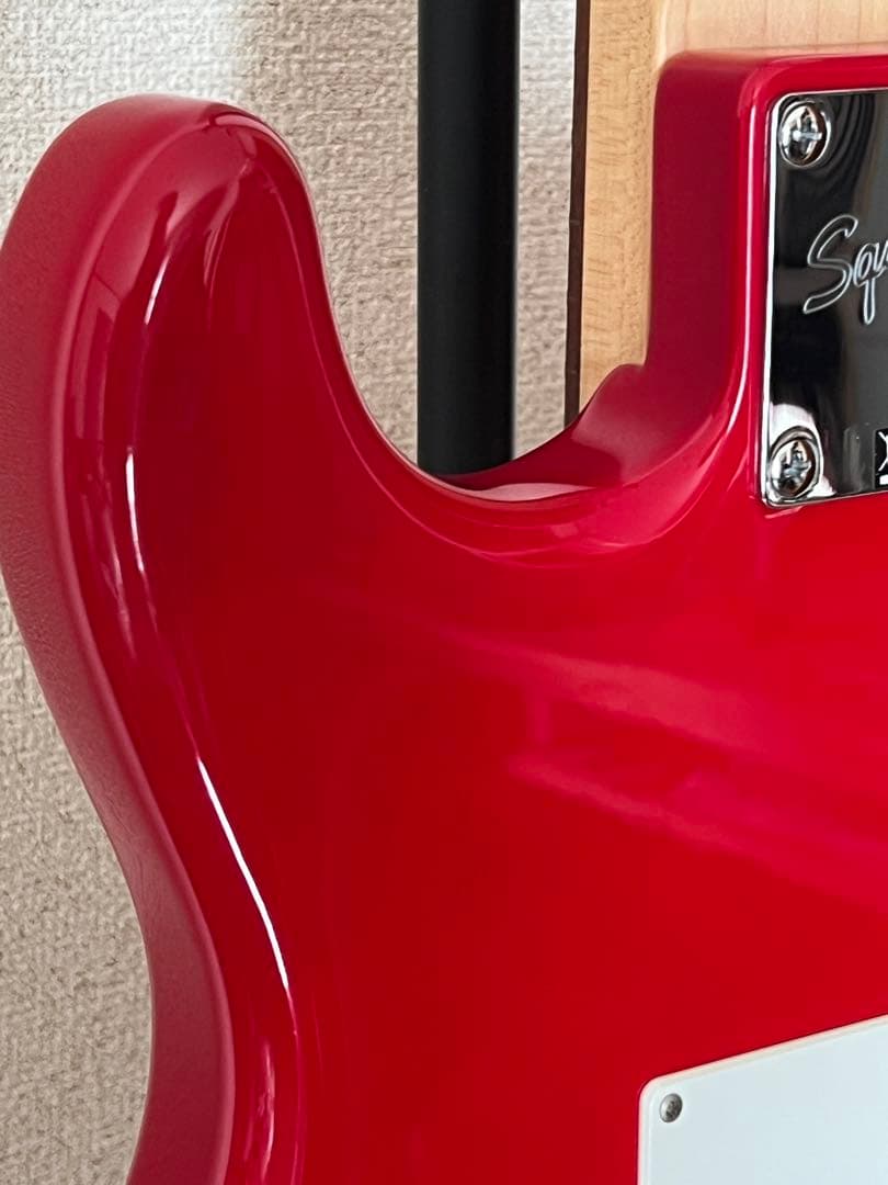 squier by fender bullet strat スクワイヤー レッド