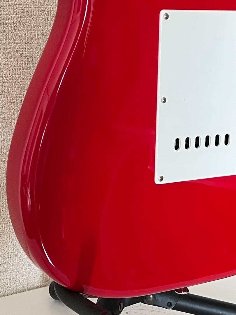 squier by fender bullet strat スクワイヤー レッド