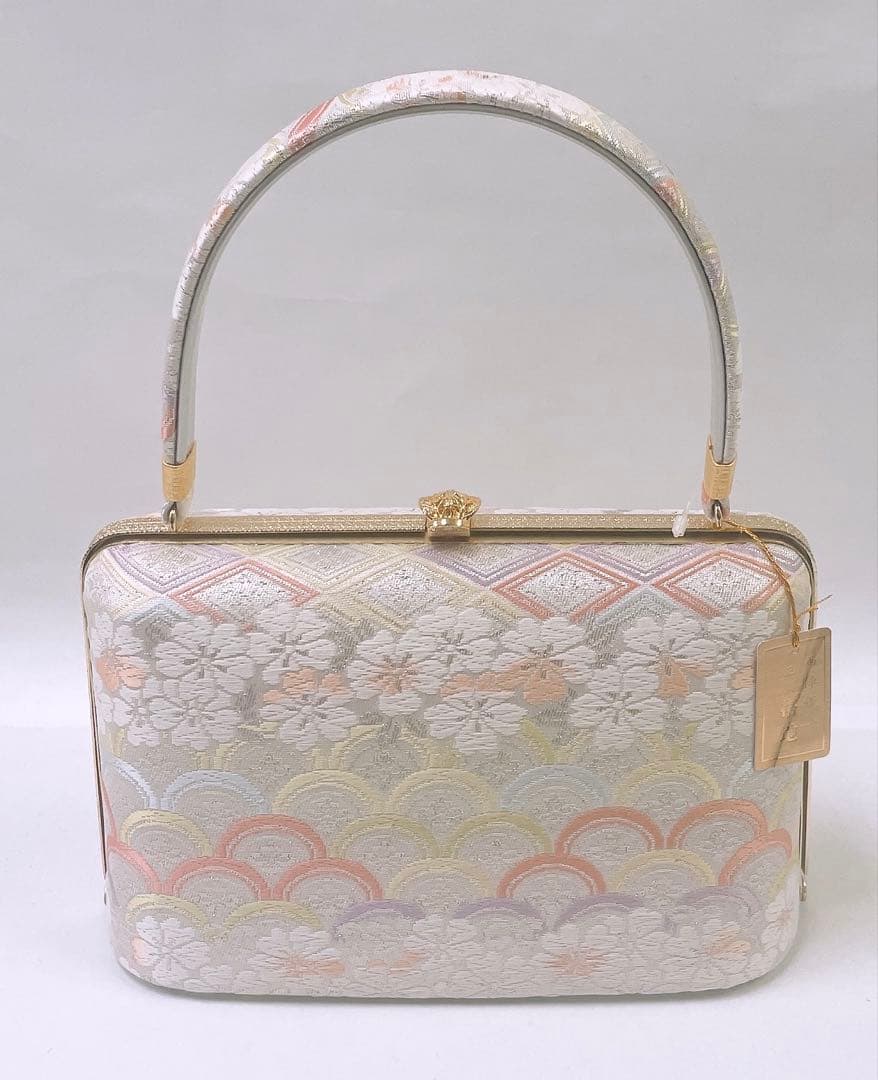 ☆在庫処分 ☆西陣織正絹 帯地 ☆高級草履バッグ