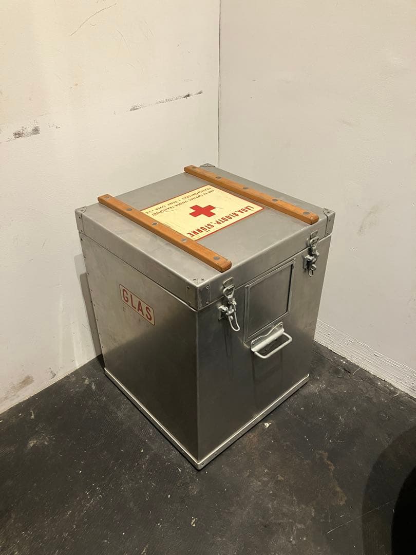 GLAS 医療用冷蔵庫 大型 アルミ製